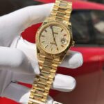 Super Clone Rolex Day-Date Diamond-Paved Dial 128238-0051 36 mm – Swiss SuperClone