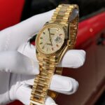 Super Clone Rolex Day-Date Diamond-Paved Dial 128238-0051 36 mm – Swiss SuperClone