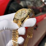 Super Clone Rolex Day-Date Diamond-Paved Dial 128238-0051 36 mm – Swiss SuperClone