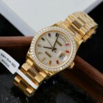 Super Clone Rolex Day-Date Diamond-Paved Dial 128348rbr-0030 36 mm – Swiss SuperClone