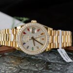 Super Clone Rolex Day-Date Diamond-Paved Dial 128348rbr-0030 36 mm – Swiss SuperClone