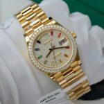 Super Clone Rolex Day-Date Diamond-Paved Dial 128348rbr-0030 36 mm – Swiss SuperClone