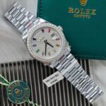 Super Clone Rolex Day-Date Diamond-Paved Dial 128399tbr-0005 36 mm