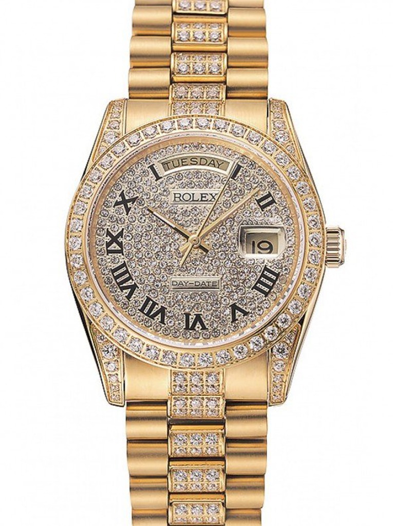 Super Clone Rolex Day-Date Gold Dial 1453956 37 mm – Swiss SuperClone