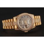 Super Clone Rolex Day-Date Gold Dial 1453956 37 mm – Swiss SuperClone
