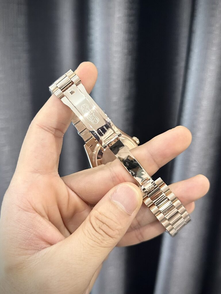 Super Clone Rolex Day-Date Green Aventurine Diamond Dial 128345rbr-0068 36 mm