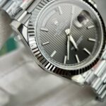 Super Clone Rolex Day-Date Grey Stick Tapestry Dial 228239-0002 40 mm – Swiss SuperClone