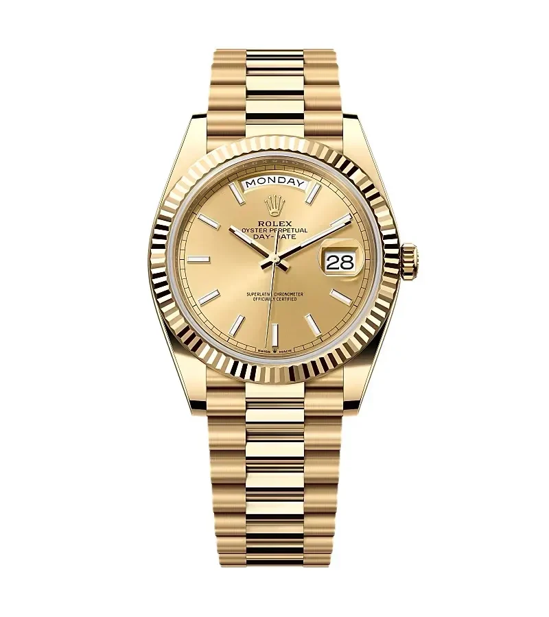 Super Clone Rolex Day-Date II Champagne Dial 228238 40 mm – Swiss SuperClone