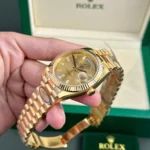 Super Clone Rolex Day-Date II Champagne Dial 228238 40 mm – Swiss SuperClone