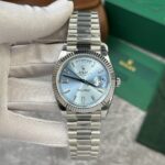 Super Clone Rolex Day-Date Ice Blue Diamond Dial 228236-0006 40 mm – Swiss SuperClone