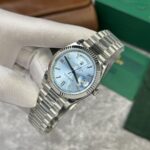 Super Clone Rolex Day-Date Ice Blue Diamond Dial 228236-0006 40 mm – Swiss SuperClone