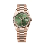 Super Clone Rolex Day-Date Olive Dial 128235 36 mm – Swiss SuperClone