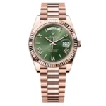 Super Clone Rolex Day-Date Olive Green Dial 228235-0025 40 mm – Swiss SuperClone