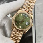 Super Clone Rolex Day-Date Olive Green Dial 228235-0025 40 mm – Swiss SuperClone