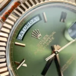 Super Clone Rolex Day-Date Olive Green Dial 228235-0025 40 mm – Swiss SuperClone