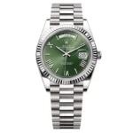 Super Clone Rolex Day-Date Olive Green Dial 228239-0033 40 mm – Swiss SuperClone