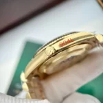 Super Clone Rolex Day-Date Silver Dial 228238-0002 40 mm — case and bezel