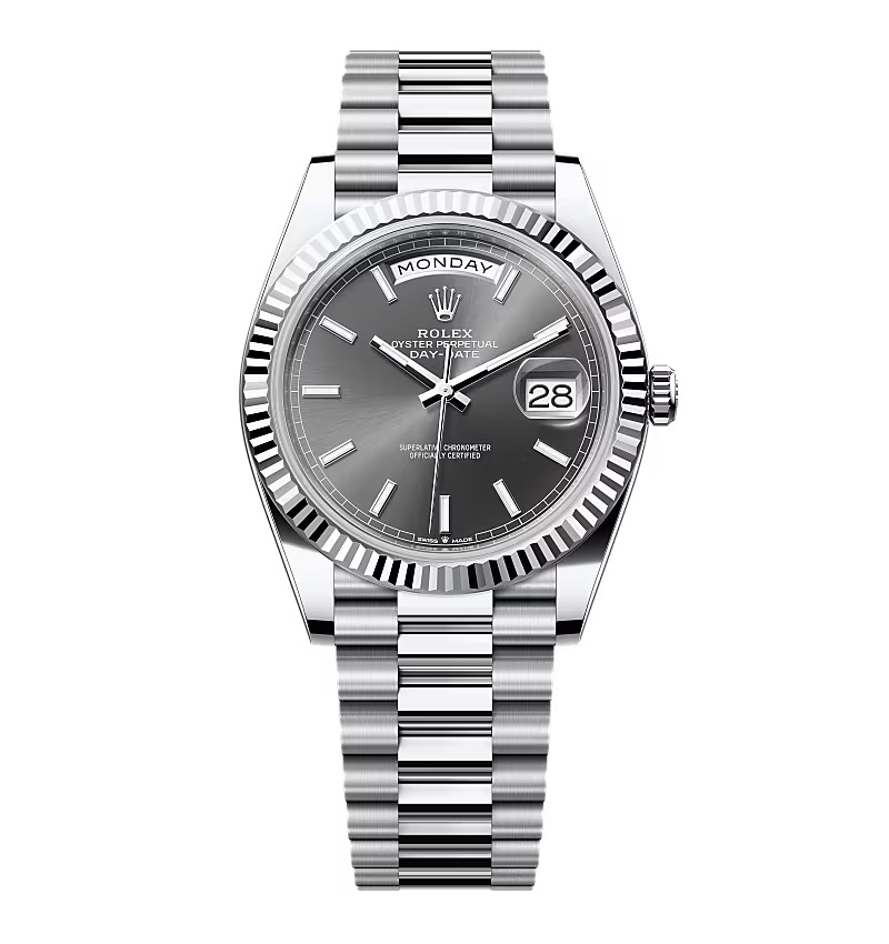 Super Clone Rolex Day-Date Slate Dial 228236-0013 40 mm – Swiss SuperClone