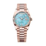 Super Clone Rolex Day-Date Turquoise Dial 128235 40 mm – Swiss SuperClone