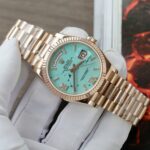 Super Clone Rolex Day-Date Turquoise Dial 128235 40 mm – Swiss SuperClone
