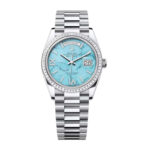 Super Clone Rolex Tag-Datum Türkis Zifferblatt 128396TBR 36 mm