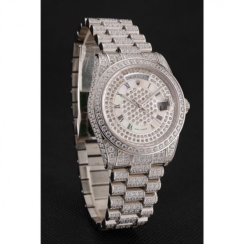 Super Clone Rolex Day-Date White Dial 1453950 37 mm – Swiss SuperClone