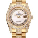 Super Clone Rolex Day-Date White Dial 1453958 37 mm – Swiss SuperClone