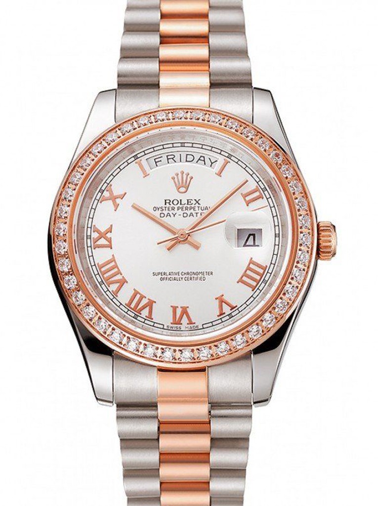 Super Clone Rolex Day-Date White Dial 1454108 40 mm – Swiss SuperClone