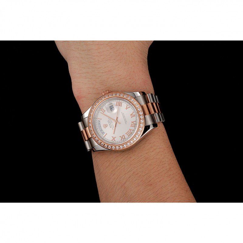 Super Clone Rolex Day-Date White Dial 1454108 40 mm – Swiss SuperClone