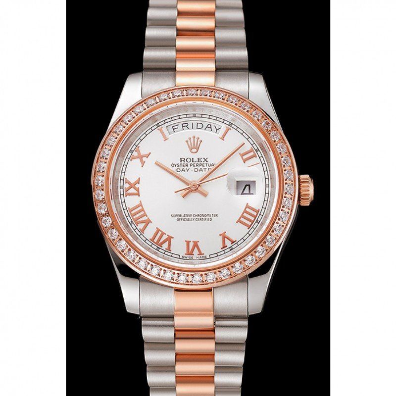 Super Clone Rolex Day-Date White Dial 1454108 40 mm – Swiss SuperClone