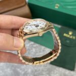 Super Clone Rolex Day-Date White Dial 128238-0113 36 mm