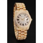 Super Clone Rolex Day-Date White Dial REP016822 36 mm