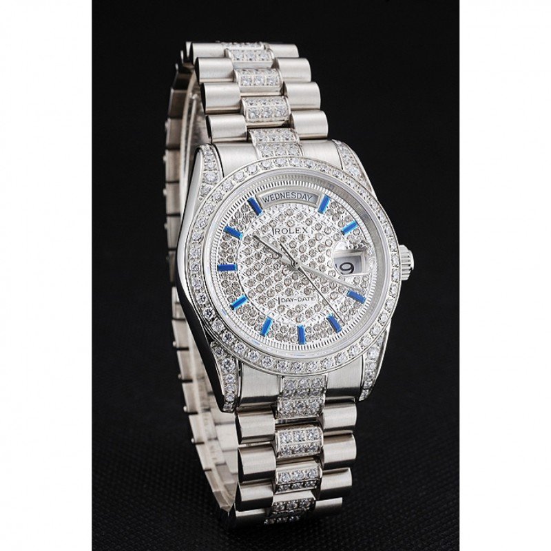Super Clone Rolex Day-Date White Dial REP016824 36 mm