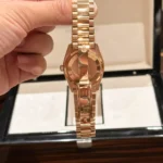Super Clone Rolex Day-Date White Mother-of-Pearl Diamond Dial 128235-0029 36 mm