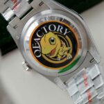 Super Clone Rolex Day-Date White Mother-of-Pearl Diamond Dial 128236-0021 36 mm