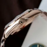 Super Clone Rolex Day-Date White Mother-of-Pearl Diamond Dial 128345rbr-0077 36 mm