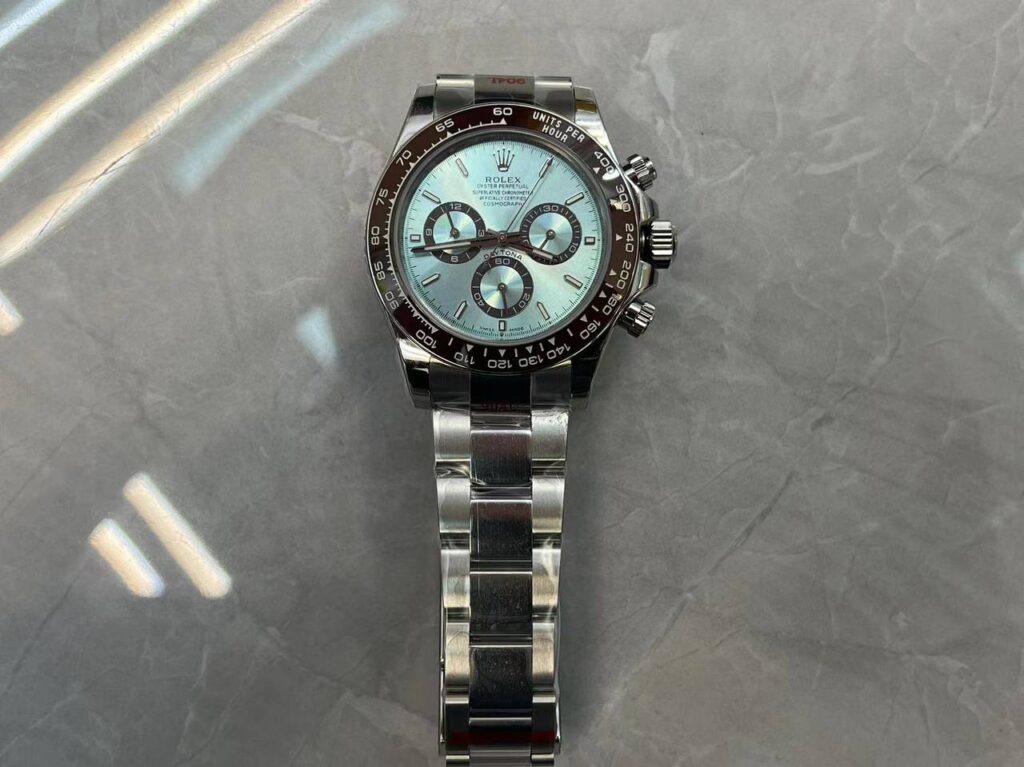 Super Clone Rolex Daytona 126506 “Platona” Open Caseback – Swiss SuperClone