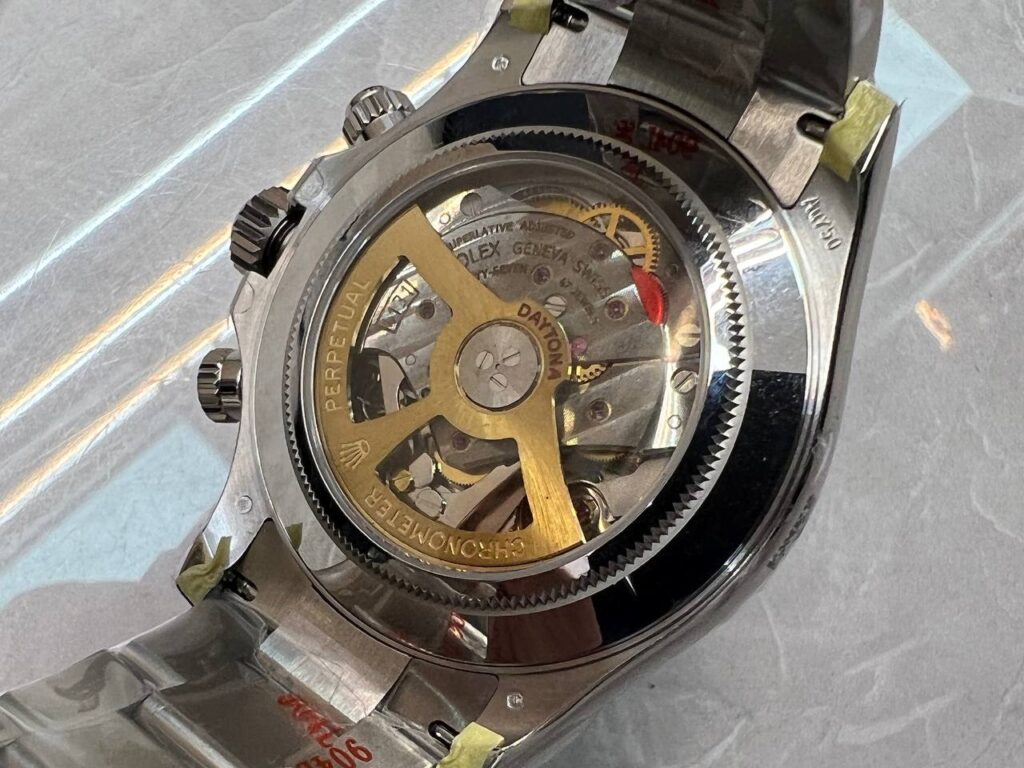 Super Clone Rolex Daytona 126506 “Platona” Open Caseback – Swiss SuperClone