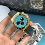 Super Clone Rolex Daytona 126518LN Turquoise Dial “Alcaraz”
