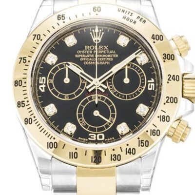 Super Clone Rolex Daytona Black Dial 116523/2
