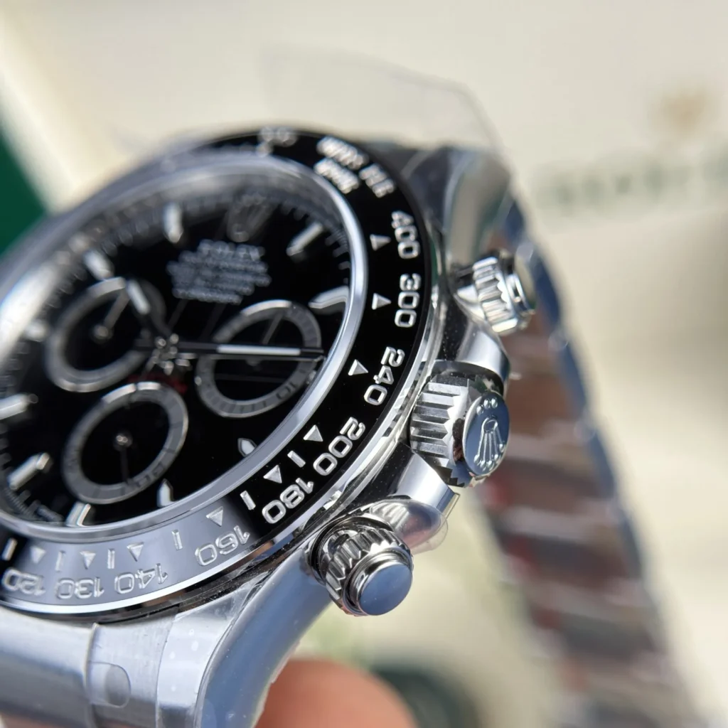 Super Clone Rolex Daytona Black Dial 126500LN “Godzilla”