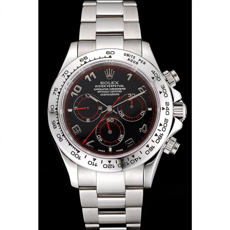 Super Clone Rolex Daytona Black Dial 80296 – Swiss SuperClone