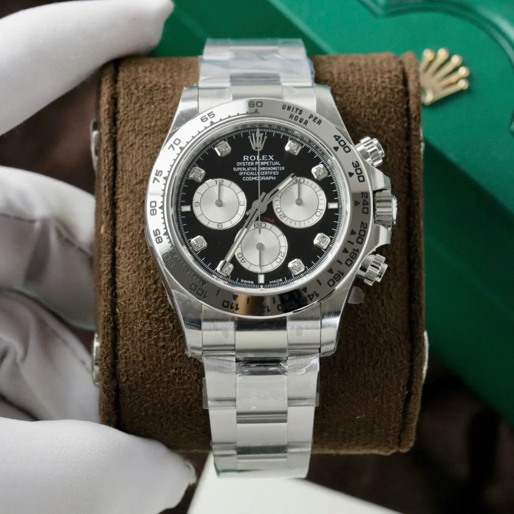 Super Clone Rolex Daytona Bright black Dial 126509 – Swiss SuperClone