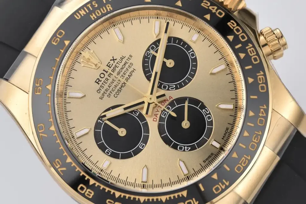 Super Clone Rolex Daytona Golden Dial 126518LN “Pikachu” – Swiss SuperClone