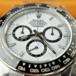 Super Clone Rolex Daytona “Panda” White Dial 126500LN — side profile