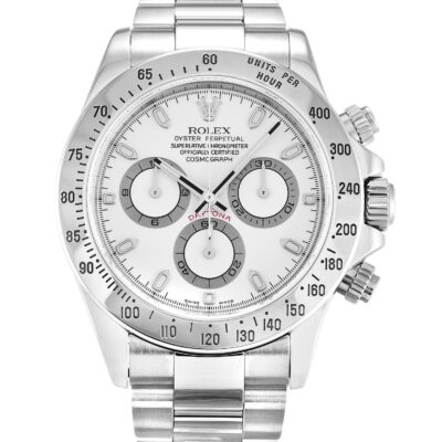 Super Clone Rolex Daytona White Dial 116520
