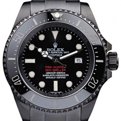 Super Clone Rolex Deepsea Black Dial REP016819