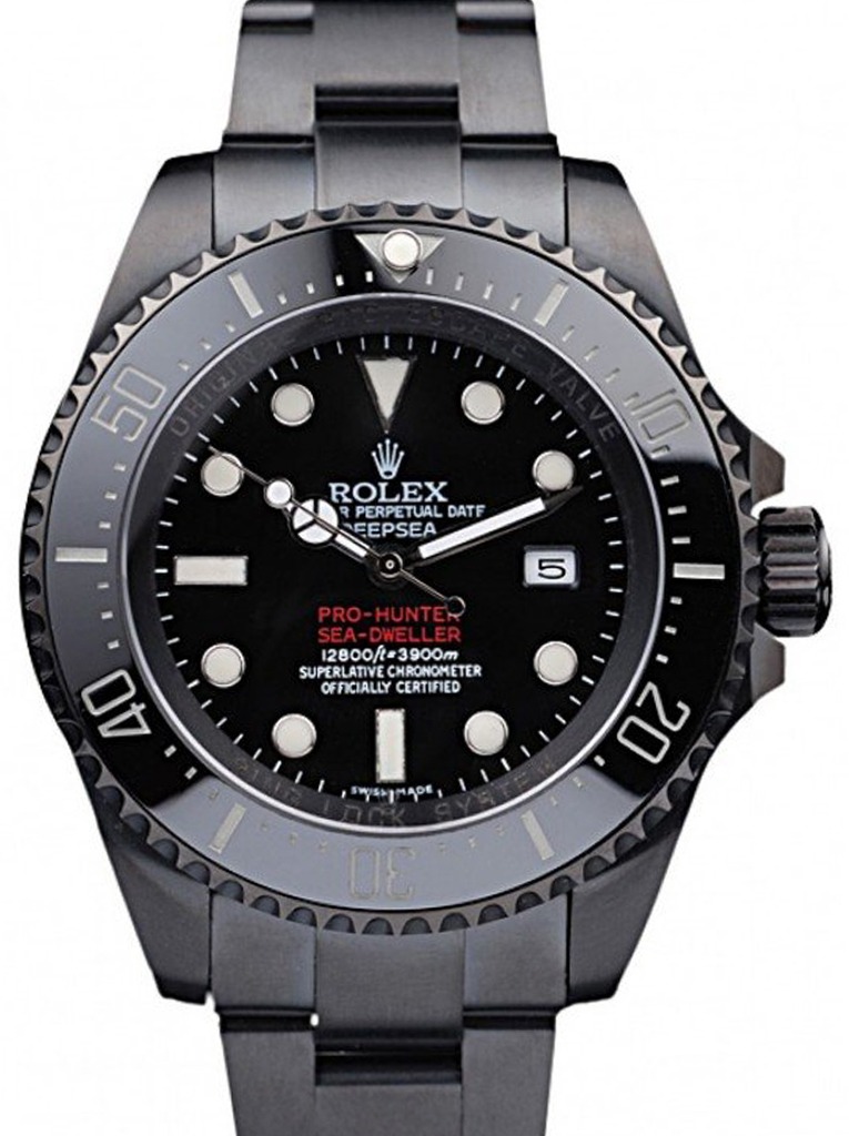 Super Clone Rolex Deepsea Black Dial REP016819