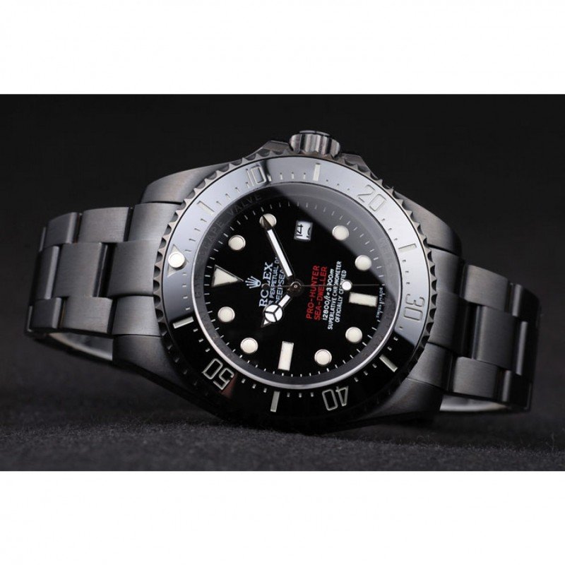 Super Clone Rolex Deepsea Black Dial REP016819 — side profile
