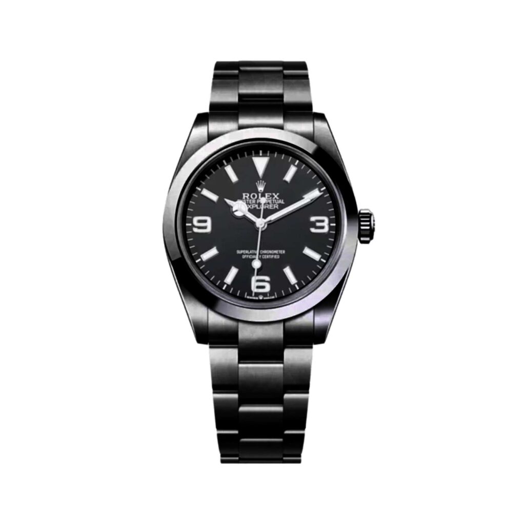 Super Clone Rolex Explorer Black Dial 128238 – Swiss SuperClone